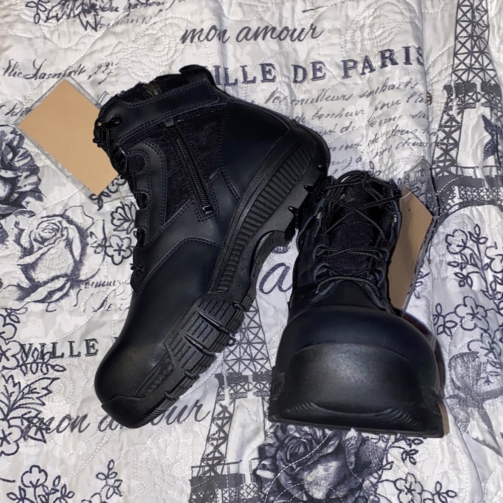 Timberland 6” Valor Duty CT WP Zip, Men’s Size 9(US), All Black